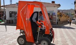 Turan dede motoruna gözü gibi bakıyor