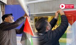 Kuyumculardan Filistin’e Bayraklı Destek