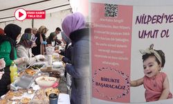 MHP Kadın Kollarından SMA Hastası Nilperi Bebek İçin Kermes Düzenlendi