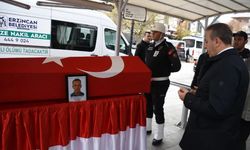 Erzincanlı Polis Memuru Ebediyete Uğurlandı