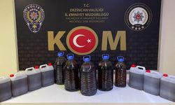 Erzincan’da Sahte Alkol Operasyonu