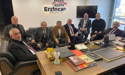 MHP İl Genel Meclisi Üyesi Adaylarından Ajans Erzincan’a Ziyaret