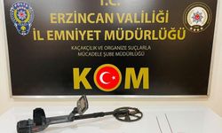 Erzincan’da tarihi eser operasyonu: 3 gözaltı