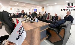 Ak Parti İl Genel Meclisi Üyesi Adayları Ajans Erzincan’ı Ziyaret Etti