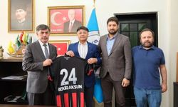 Erzincanspor Yönetiminden Başkan Aksun’a Ziyaret
