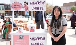 İlk Maaşını SMA Hastası Nilperi Bebeğe Bağışladı