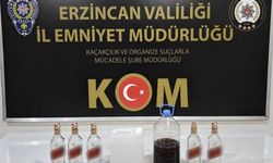Erzincan’da Sahte İçki Operasyonu