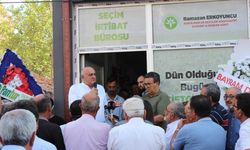 Başkan Erkoyuncu seçim bürosunu açtı