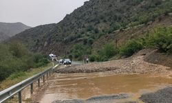 Erzurum’da yoğun yağış heyelan ve seli getirdi