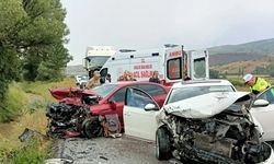 Refahiye'de  trafik kazası: 4 yaralı