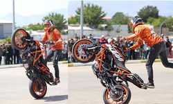 Motofest Akrobasi Gösterisi ve Drag Yarışları Nefes Kesti