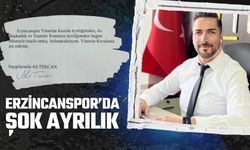 Erzincansporda Şok Ayrılık;  As Başkan Ali Tercan İstifa Etti