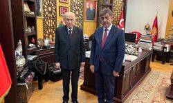 Başkan Aksun MHP Genel Başkanı Bahçeli’yi Ziyaret Etti