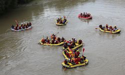 Gaziler Rafting Yaptı