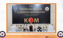 Erzincan’da Sahte İçki Operasyonu