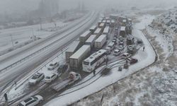 Kar Yağdı Yollar Kapandı