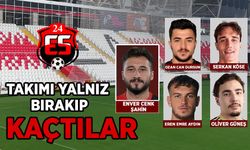 Erzincansporda Kongre Öncesi 5 Futbolcu Takımdan Ayrıldı