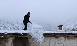 Erzincan’ın Köylerinde Kar Mesaisi Başladı