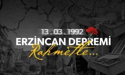 13 Mart Erzincan Depreminin 33. Yılı