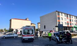 Taksim TOKİ Kavşağında Kaza; 4 Yaralı