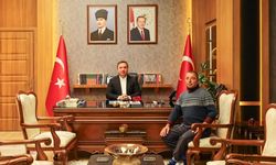 Vali Aydoğdu Gönül Adamı Alacalı Aşır’ı Misafir Etti