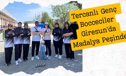 Tercanlı Genç Bocceciler Giresun'da Madalya Peşinde