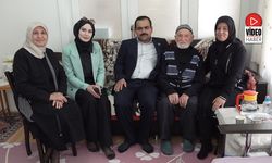 Muhtar Toprak’tan 92 Yaşındaki Aslan Amca’ya Doğum Günü Sürprizi