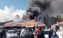 Erzincan’da Tüm Ekipler Yangını Söndürmek İçin Seferber Oldu