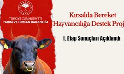 "Kırsalda Bereket Hayvancılığa Destek Projesi" Sonuçları Açıklandı