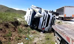 Sakaltutan’da Tır Kazası