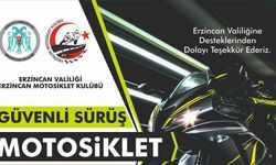 Erzincan’da "Güvenli Sürüş Motosiklet Teori Eğitimi" düzenleniyor