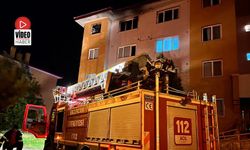TOKİ 1+1 Sosyal Konutlarında Yangın