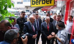 Buğday Meydanı Esnafına Geçmiş Olsun Ziyareti