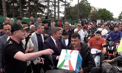Erzincan’da Kasksız Sürücülere Ücretsiz Kask Dağıtıldı