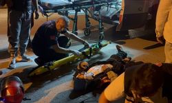 Erzincan’da Motosikletler Çarpıştı; 2 Yaralı