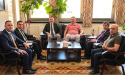 Başkan Aksun’a Veda Ziyareti