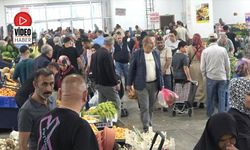 Cumartesi Pazarı Doldu Taştı