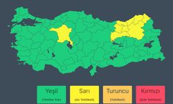 Meteoroloji’den Erzincan İçin Sarı Kodlu Uyarı