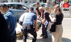 Erzincan Fevzipaşa Caddesi’nde Motosikletli Kadın Sürücü Yayaya Çarptı: 2 Yaralı
