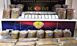 Makaron ve Kaçak Tütün Ele Geçirildi