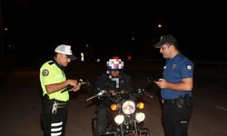 Erzincan’da Motosikletlilere Sıkı Denetim