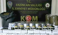 Erzincan’da Makaron ve Tütün Ele Geçirildi