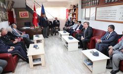 Muharip Gaziler Derneğini Ziyaret Ettiler