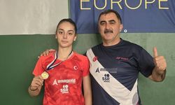 Milli Sporcumuz Aleyna Korkut'tan Altın Madalya