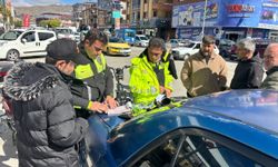 Erzincan’da Motosikletliler Sıkı Denetim Altında