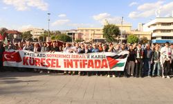 Erzincan’da Filistin’e Destek Yürüyüşü Düzenlendi