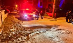 Yeni Asfaltlanan Yolda Göçük Oluştu, Bisiklet Sürücüsü Yaralandı