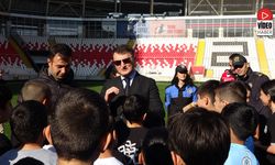Erzincan’da Minik Sporculara Unutulmaz Sürpriz: Profesyonel Sahada Buluştular