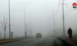 Erzincan’ı Sis Kapladı: Görüş Mesafesi 20 Metreye Düştü