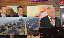 “By Life Bungalov Evleri” Ergan Dağına Çok Yakıştı